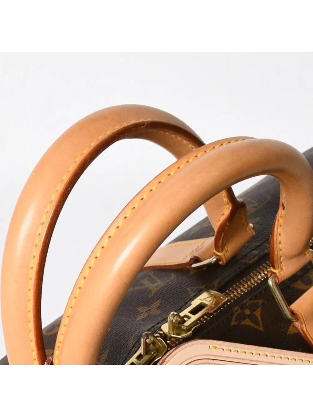 Louis Vuitton Monogram Keepall Bandouliere 50 Brown Boston Bag